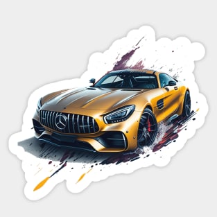 Mercedes Benz In The Sky Sticker